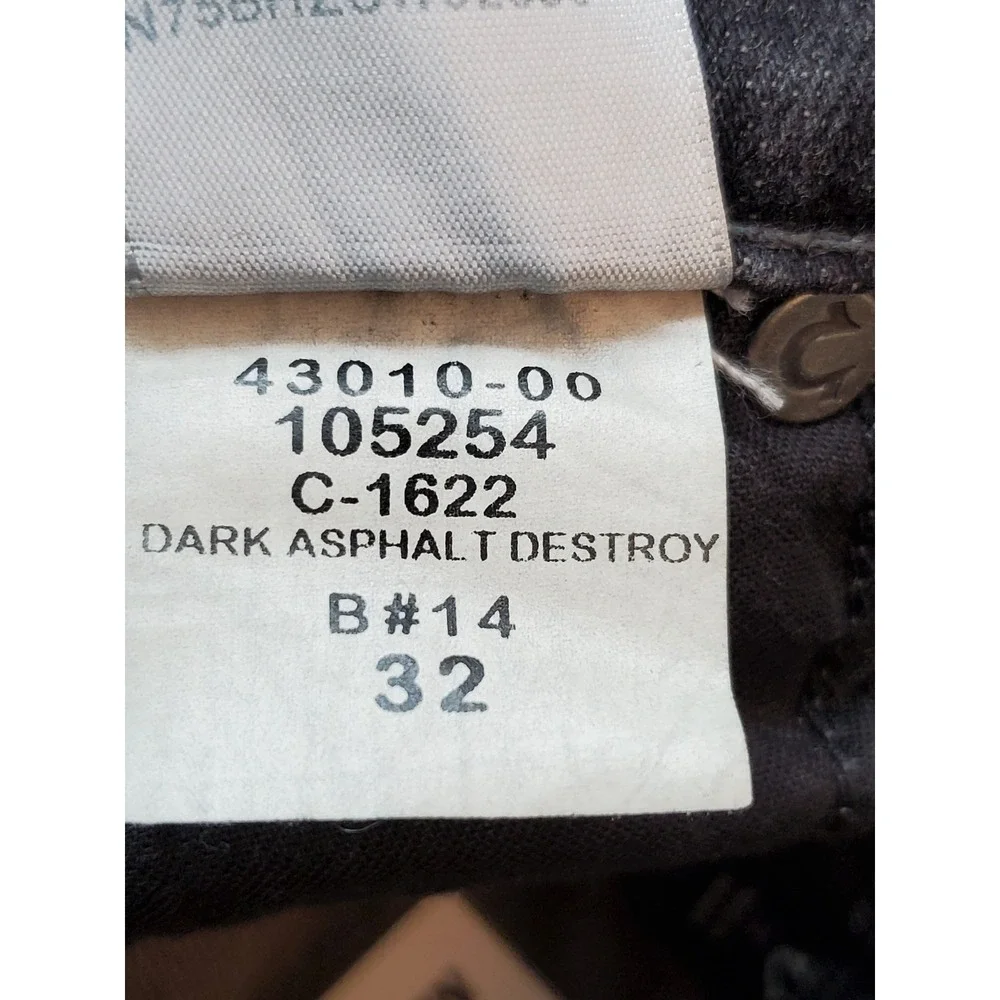 True‎ Religion Men Jeans 32 Gray Denim GENO Relaxed Slim 33